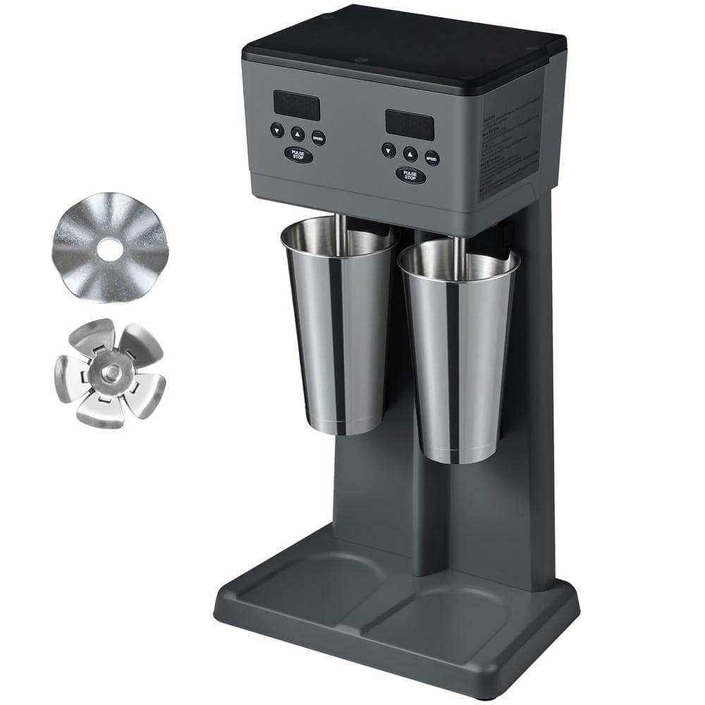 Milkshake Maker Double Head 375W x 2 Commercial Drink Mixer 3-Speed 15000-21000 RPM Stainless Cup price history on PriceWatchPro