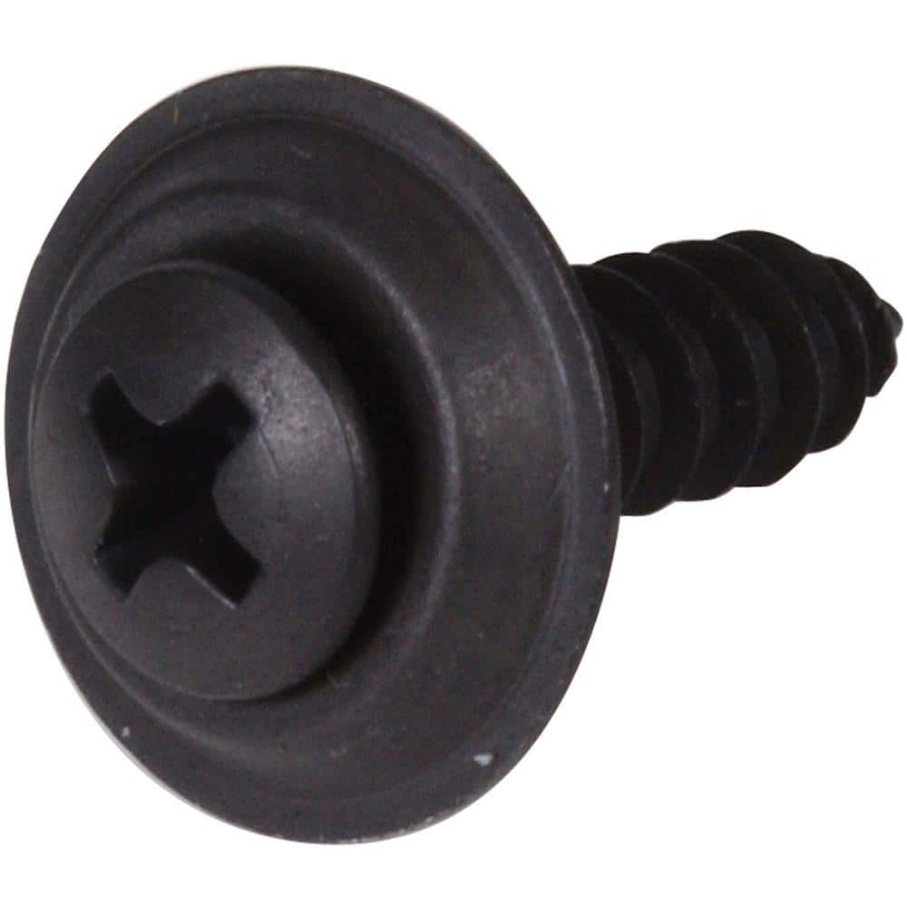 25 screws #240 Mazda Black Trim Screws #8 x 5/8" Countersunk Loose Washer