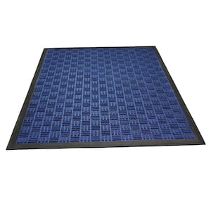 Doortex Ribmat Blue 24 in. x 36 in. Heavy Duty Rectangular Indoor and Outdoor Door Mat