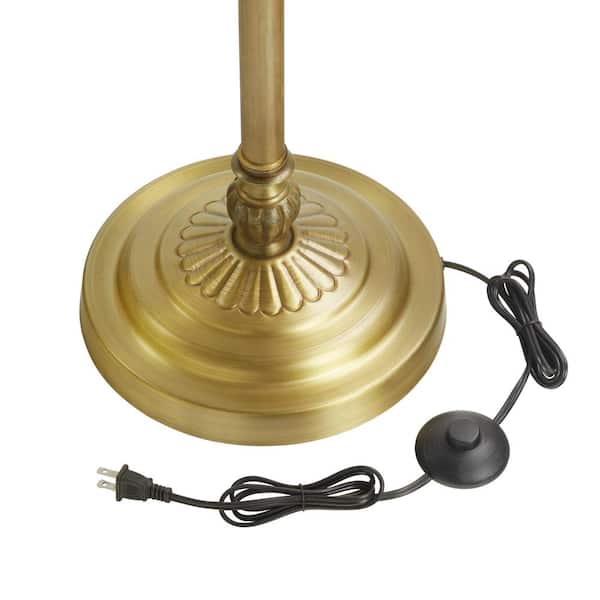 River of Goods Gemma 63.5 in. Brushed Gold Metal Candlestick River of Goods Gemma 63.5 in. Brushed Gold Metal Candlestick