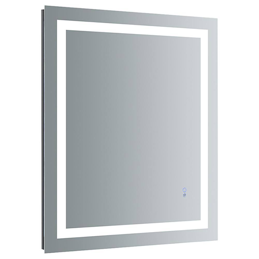 Frameless 36" x 30" Clear LED Bathroom Vanity Mirror