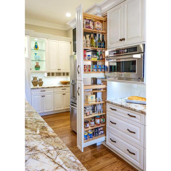 Diy Pull Out Shelves For Pantry Closet Dandk Organizer   Natural Rev A Shelf Pantry Organizers 448 Tp58 14 1 76 600 