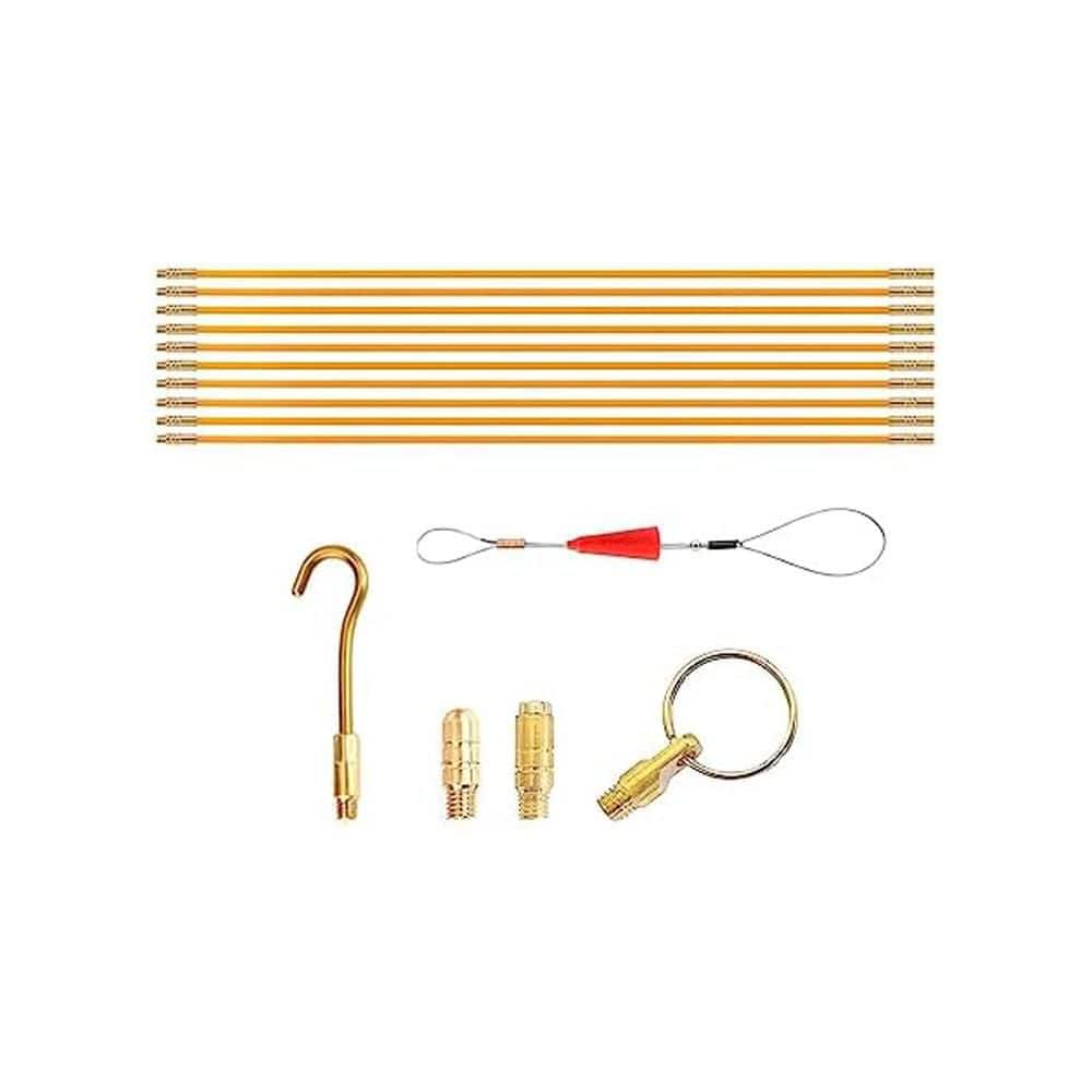 Series 13 ft. Fiberglass Electrical Fish Tape with Flexible Rods for Cable Fishing Through Walls and Ceilings price history on PriceWatchPro