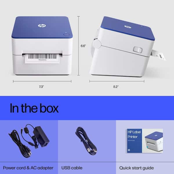 HP Thermal Label Printer 4 x 6 Easy-To-Use High-Speed Label