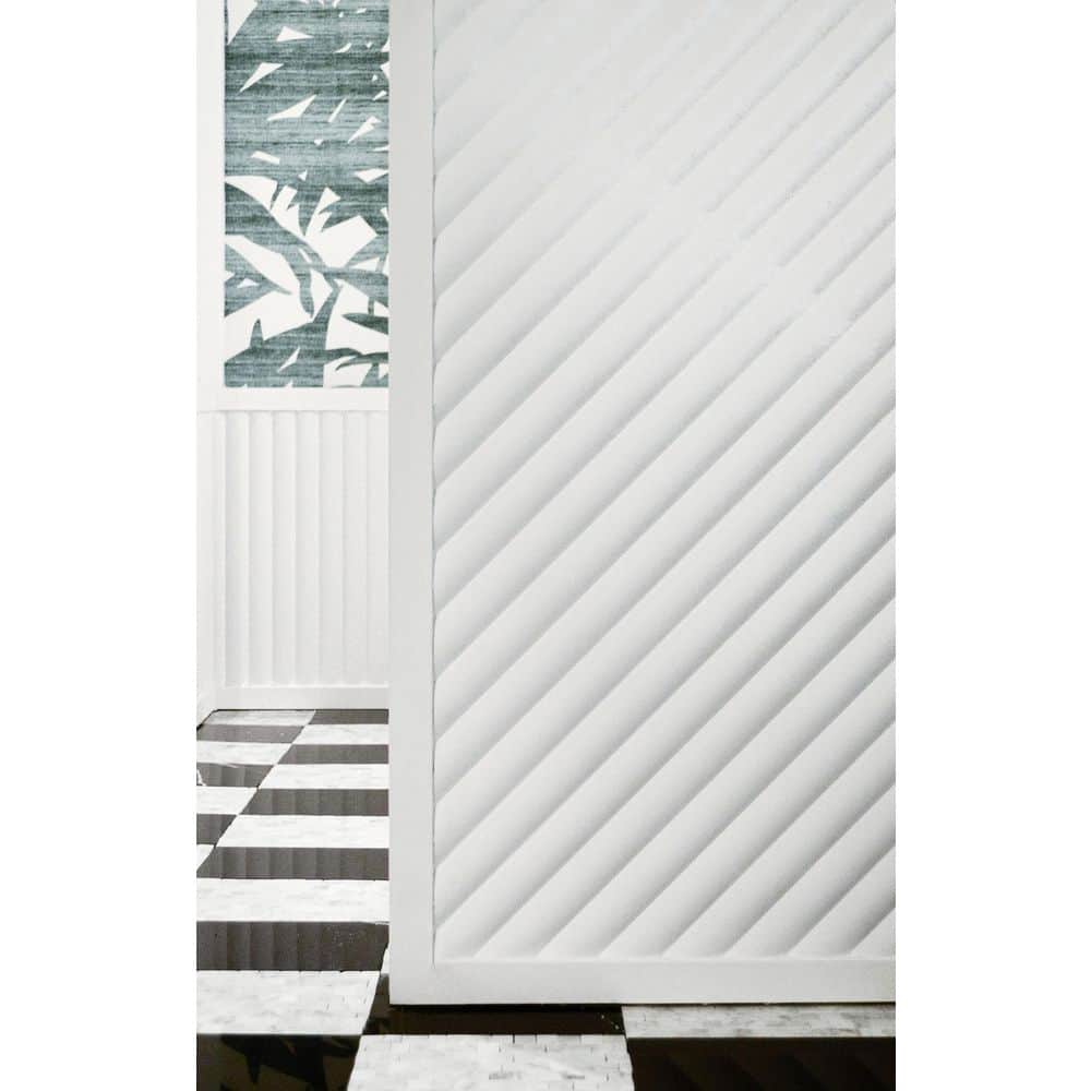 Primed White Textured Polyurethane Panel Moulding Set of 9