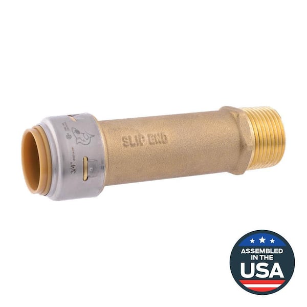 SharkBite Max 3/4 in. Push-to-Connect x MIP Brass Slip Adapter Fitting