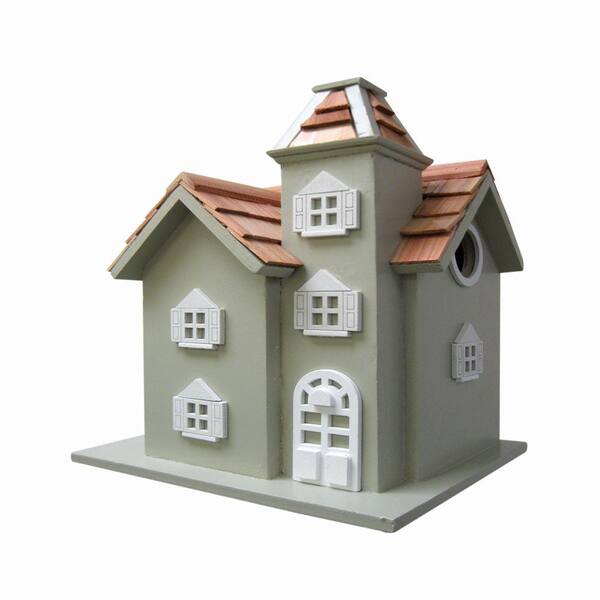 Home Bazaar Little Manor Birdhouse (Green)