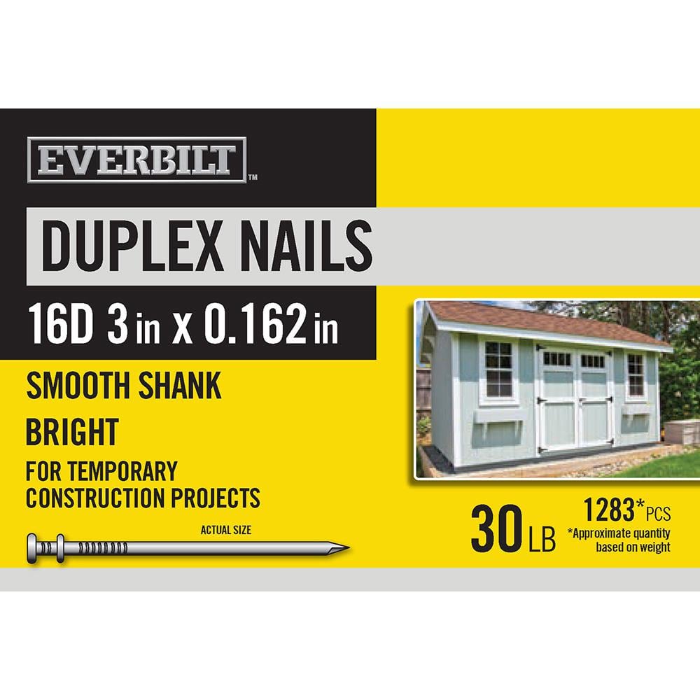 Double Headed Nail and Duplex Nail Manufacturer