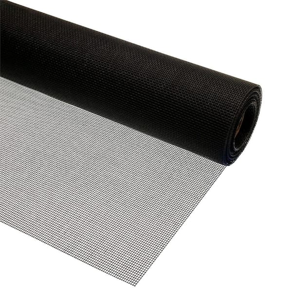 Screen Mesh Roll Heavy Duty 72 in. x 25 ft., Black (1 Roll)