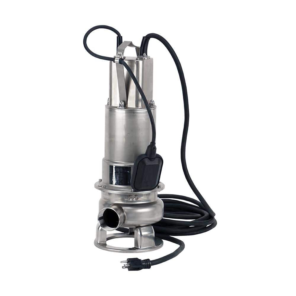WSP100 - 1 HP 115V 150 GPM 2 in Submersible Trash Pump price history on PriceWatchPro