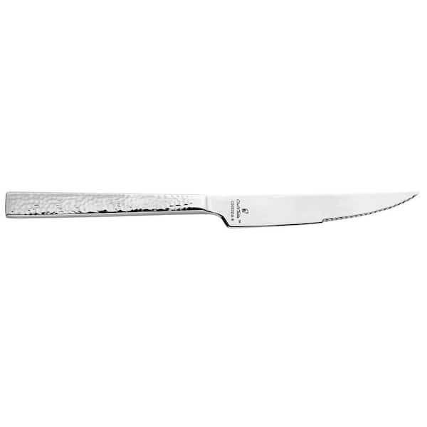 Chef's Table Hammered 18/0 Stainless Steel Steak Knives (Set of 12)