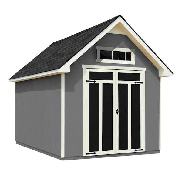 Handy Home Products Do-it Yourself Tribeca 8 ft. x 12 ft. Wooden Storage Shed