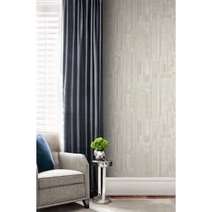 Stone Wall Grey Paper Non-Pasted Strippable Wallpaper Roll (Cover 56.05 sq. ft.)