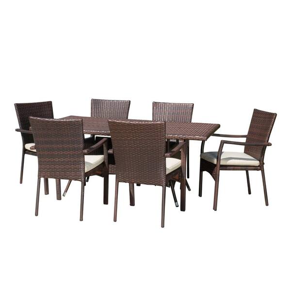 6 seater plastic patio set