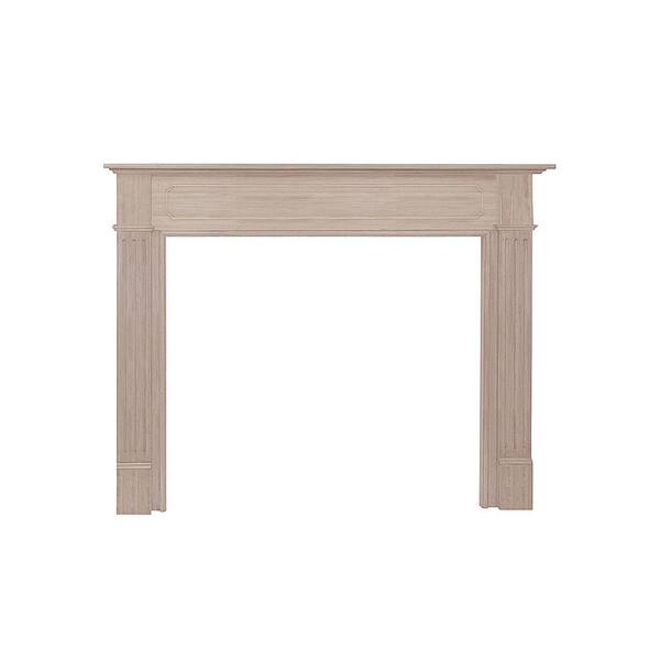 Pearl Mantels Williamsburg 50 in. x 42 in. Unfinished Full Surround Mantel