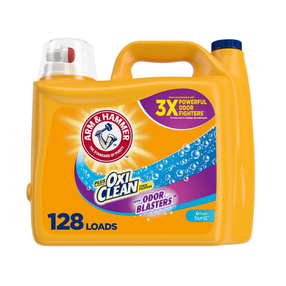 ARM & HAMMER 166.5 oz. Arm and Hammer Liquid Laundry Detergent OxiClean