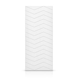 42 in. x 96 in. Hollow Core White Stained Composite MDF Interior Door Slab