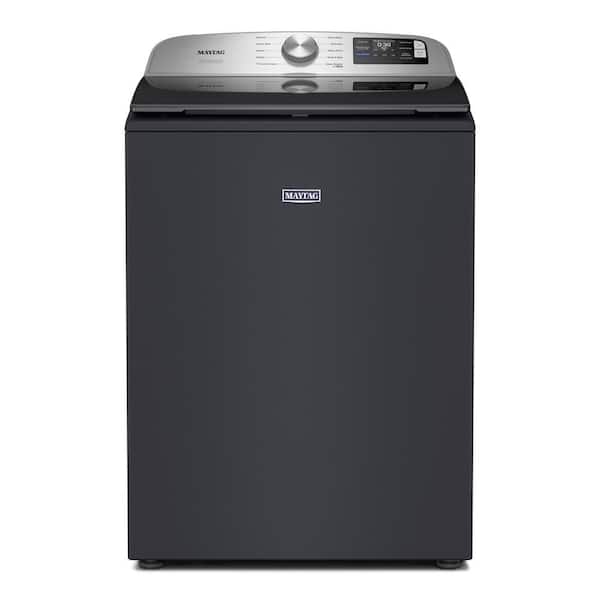 5.2 cu. ft. Top Load Washer in Midnight Steel with Extra Power