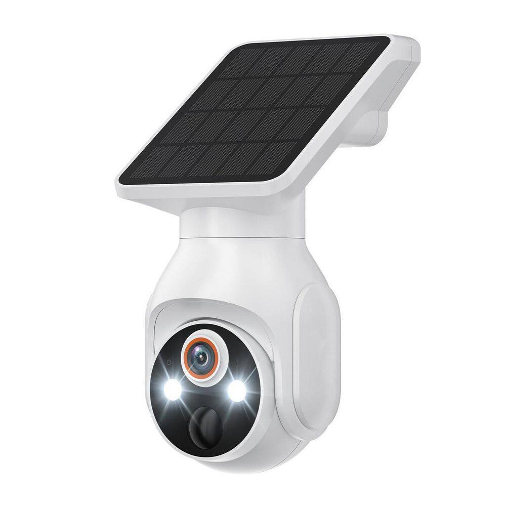 1080p HD WiFi Security Camera w Solar Panel, Pan Tilt, AI Motion Detection, Night Vision, 2Way Talk, IP65, Cloud Storage price history on PriceWatchPro