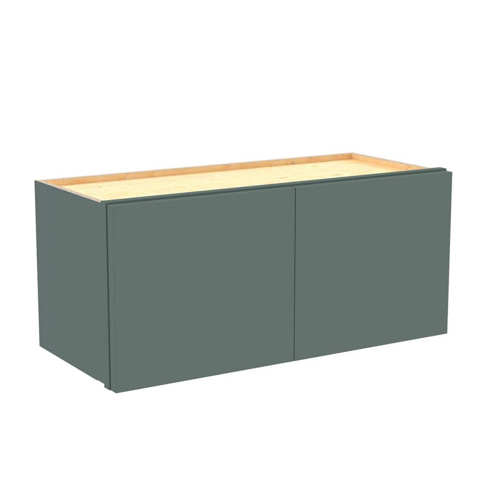 Hargrove 24 in. W x 12 in. D x 12 in. H Assembled Plywood Wall Bridge Kitch