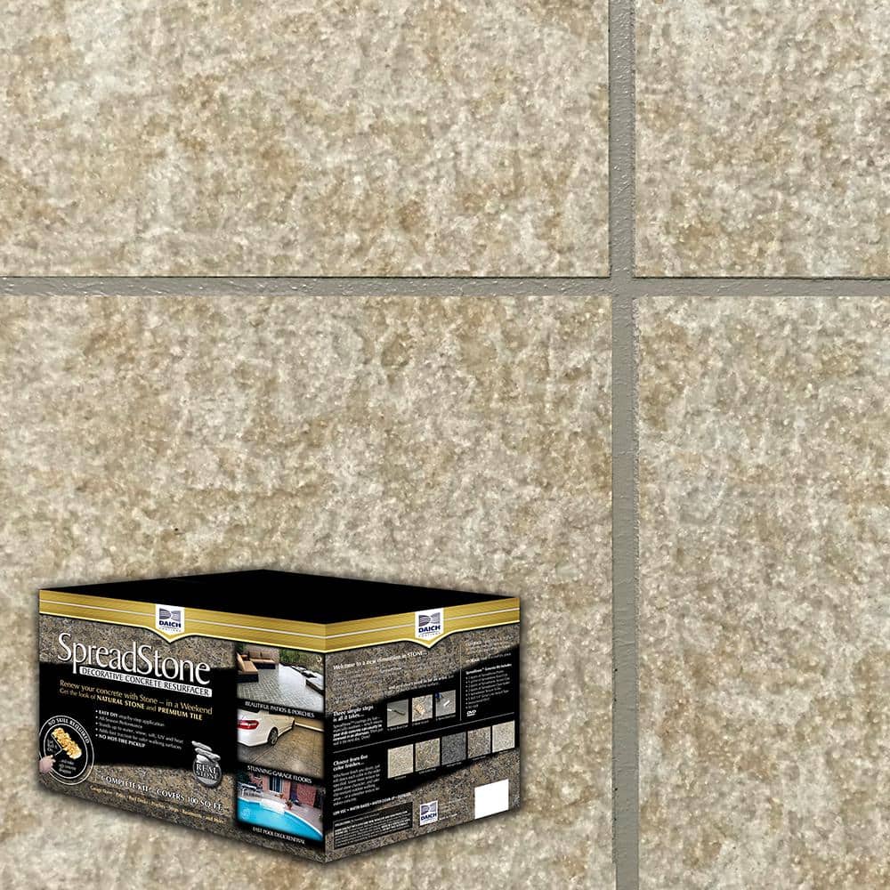 SpreadStone 2.5 gal. Sun Ledge Satin Interior/Exterior Decorative Concrete 