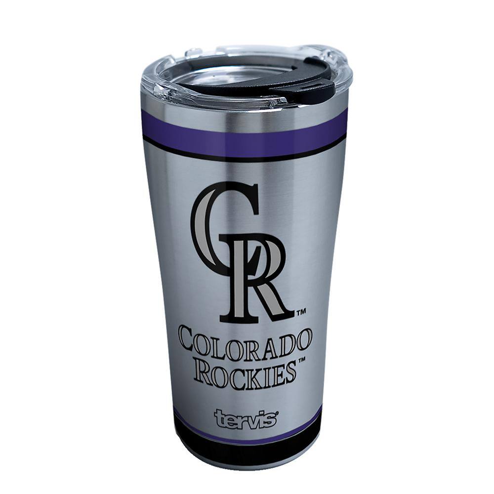  Colorado Baseball Rockies (Set of 2) Chrome Metal