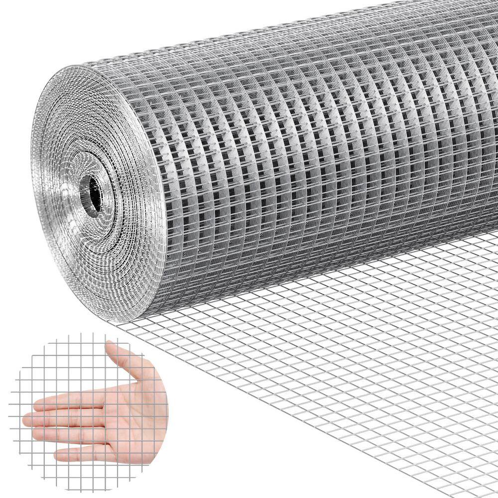 VEVOR Hardware Cloth 1/2 in. x 4 ft. x100 ft. 19 Gauge VEVOR Hardware Cloth 1/2 in. x 4 ft. x100 ft. 19 Gauge