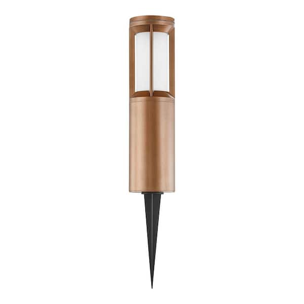 Madison 240 Lumen Low Voltage Copper Hardwired Integrated LED Weather Resistant Outdoor Path Light