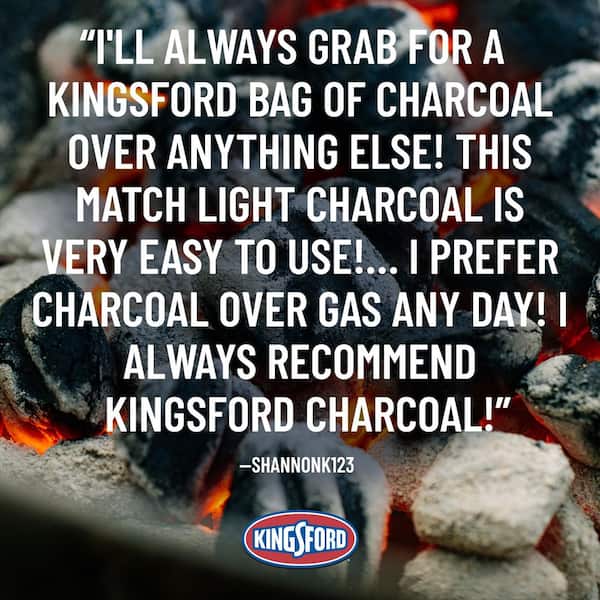 Kingsford 8 lbs. Match Light Instant BBQ Charcoal Grilling