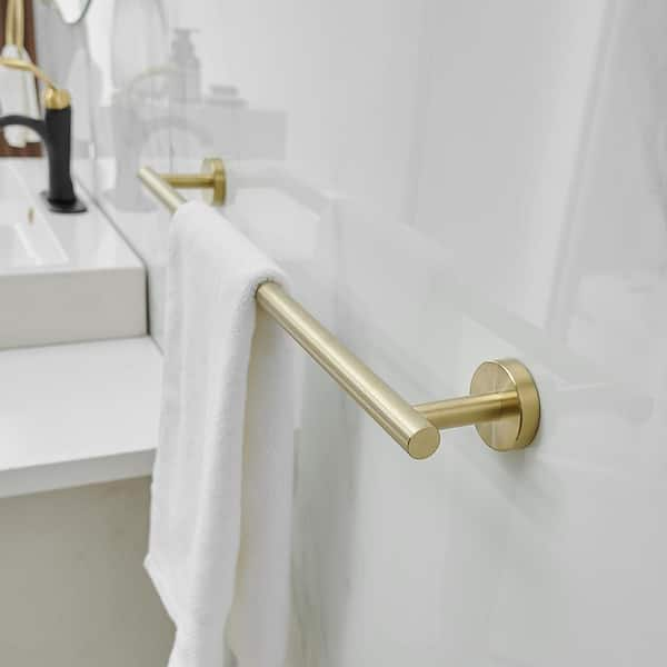 Luxury Gold Color Brass Bathroom Accessories Set Bath Hardware Towel Bar  mset021