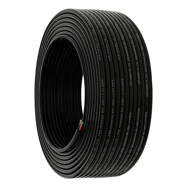 100 ft. 14/2-Gauge Stranded Pure Copper Landscape Lighting Wire for Outdoor Automotive Lamps Strip Waterproof