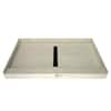 Tile Redi 32″ X 48″ Shower Pan With Center Drain Barrier Free – 3248CBF – Consumers Supply Company