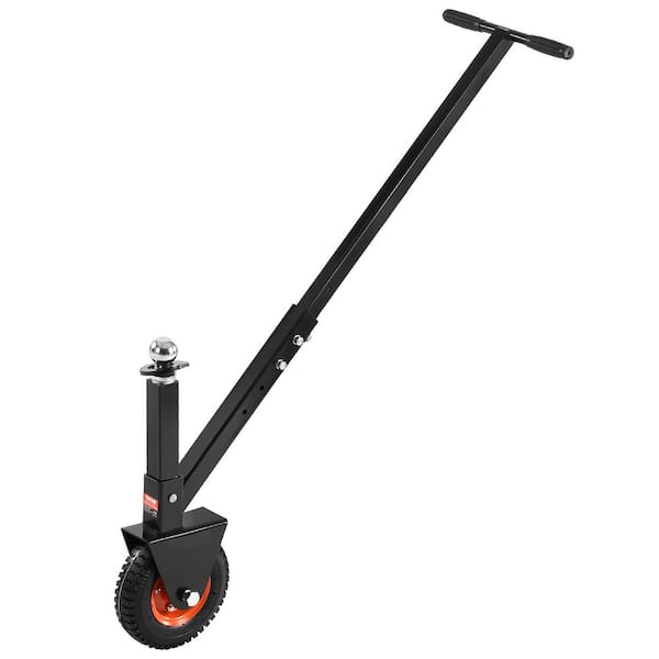 VEVOR Trailer Dolly, 300 lbs. Tongue Weight Capacity, 16.5/22 in. Height Adjustable Trailer Dolly, 1-7/8 in. and 2 in. Balls