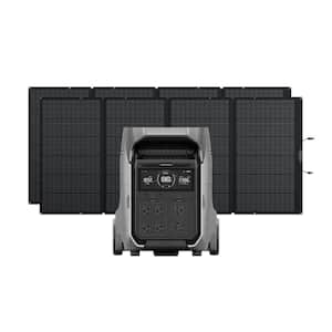 EcoFlow 3600W Output/7200W Peak Push-Button Start Solar Generator DELTA Pro  with 400W Solar Panel for Home, Camping and RVs DELTAPro-400W-US - The Home  Depot