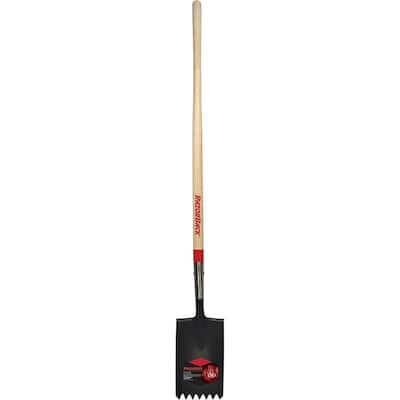 Truper 31206 Tru Pro Square Shovel Fiberglass D Handle 20-inch