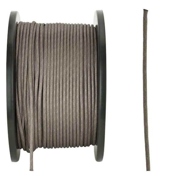 Crown Bolt 1/8 in. x 500 ft. Paracord, Gray
