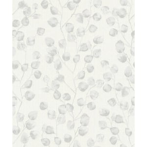 Botanical Grey Wallpaper Sample