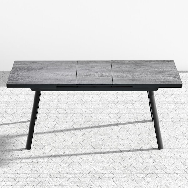 SUNVIVI Extendable Aluminum Dining Table