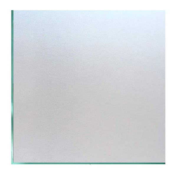 17.5 in. x 78.7 in. Decorative Frost Static Cling Privacy Window Film-UV Sun Block, Heat Control, Insulation