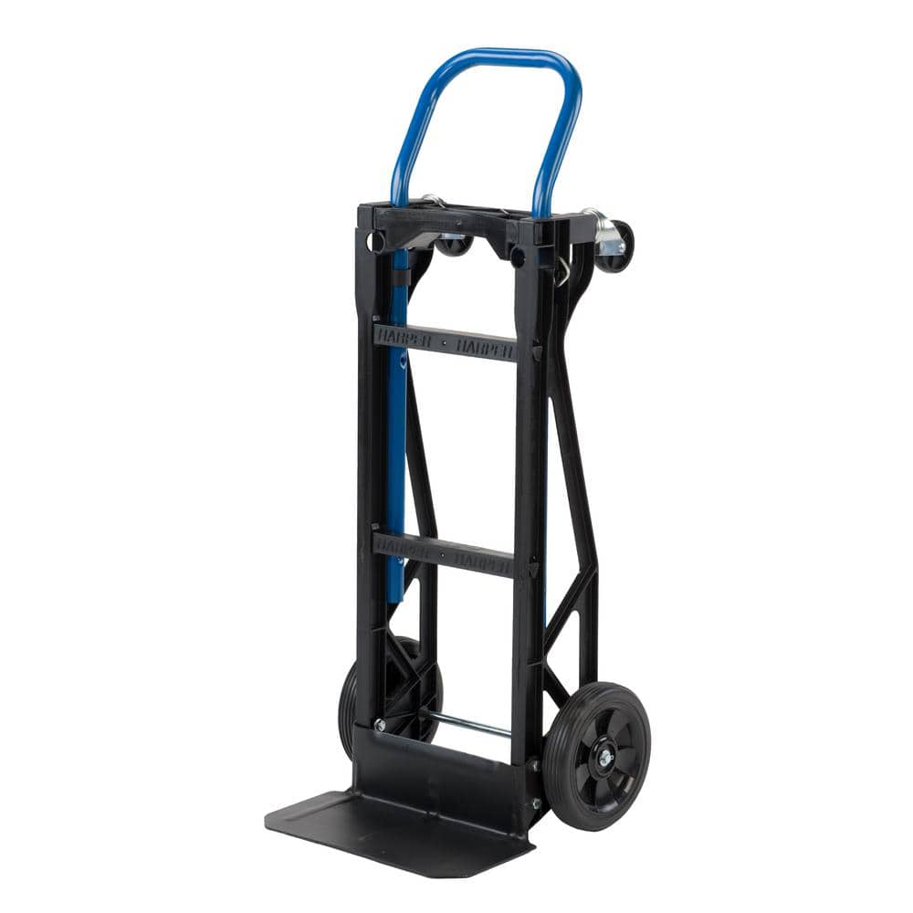 2 in 1 Convertible Hand Truck and Dolly Swivel Casters 400 Lbs Capacity Green for sale online 