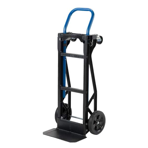 Capacity Harper Trucks 2-in-1 Convertible Hand Truck and Dolly 400 lb 