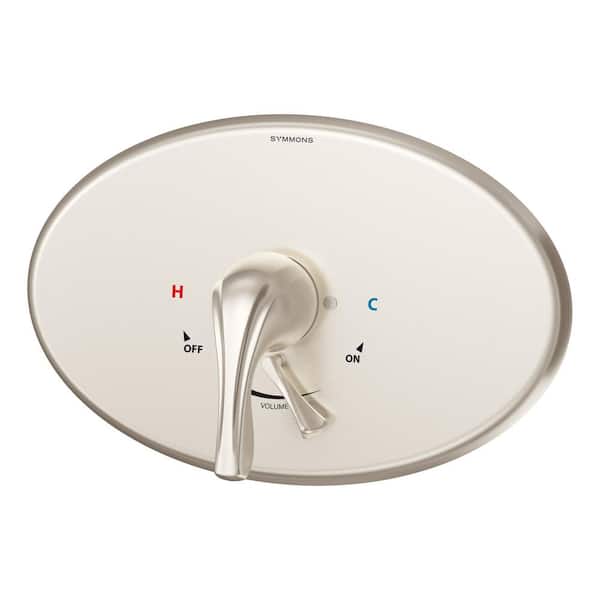 Symmons Origins 1-Handle Shower Valve Trim in Satin Nickel (Valve Not Included)