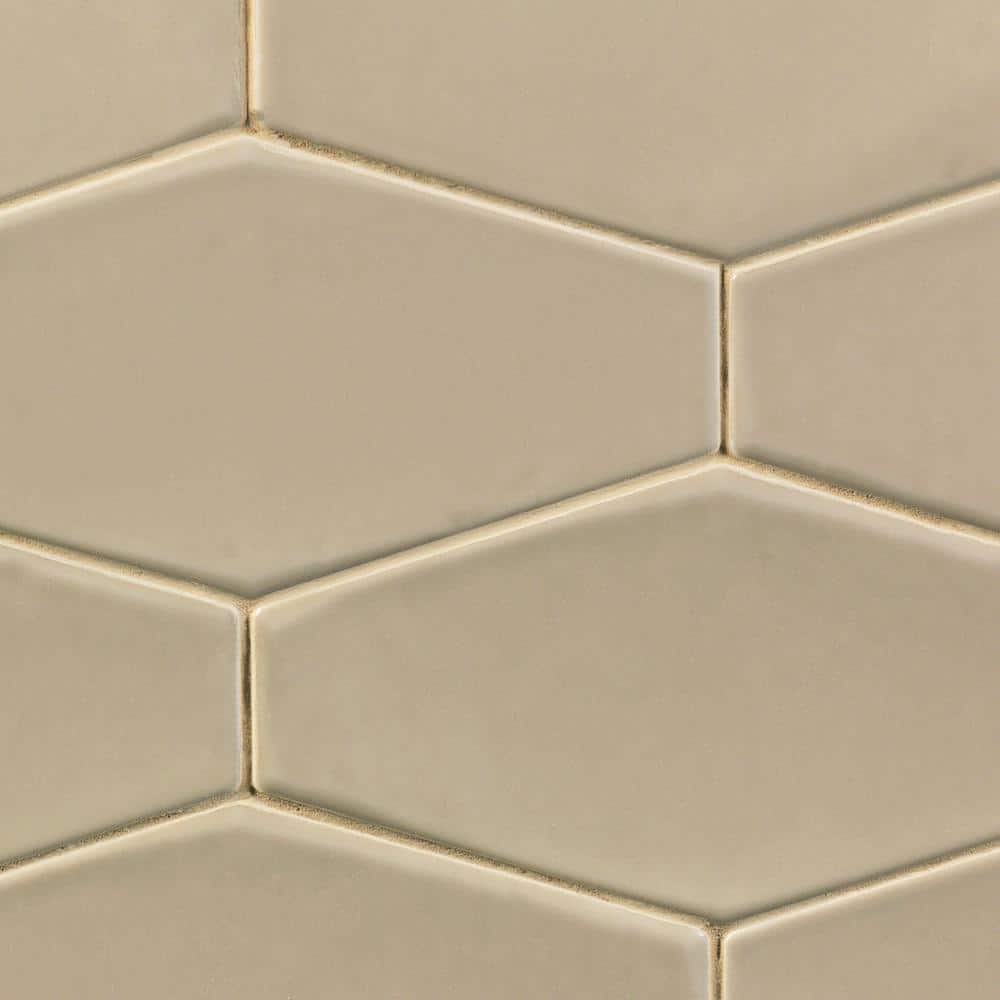 Bolton Beige Polished Hexagonal Ceramic Wall Tile