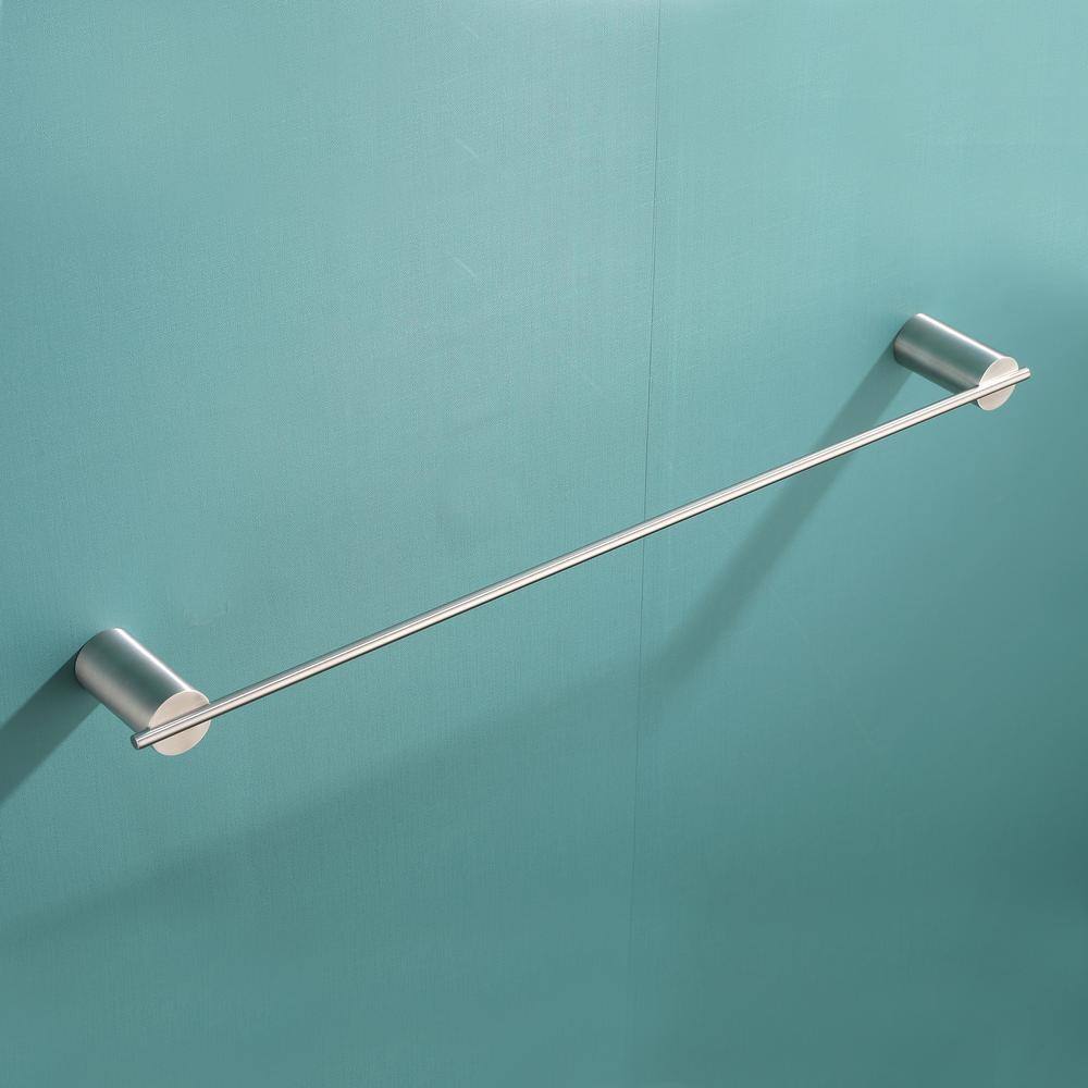 Brushed Nickel 4-Piece Stainless Steel Bath Hardware Set