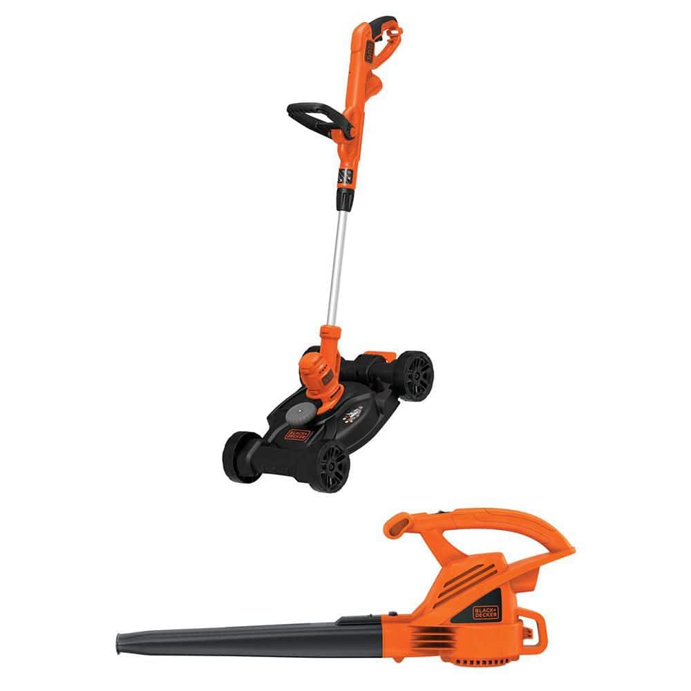 12 in. 6.5 Amp Corded Electric 3-in-1 String Trimmer/Edger with Mower Attachment with 7 AMP Corded Electric Leaf Blower price history on PriceWatchPro