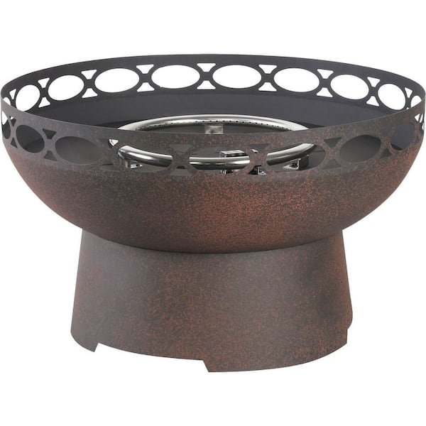 Bond Manufacturing Cosentino 26 in. Round Stainless Steel Propane Fire Pit