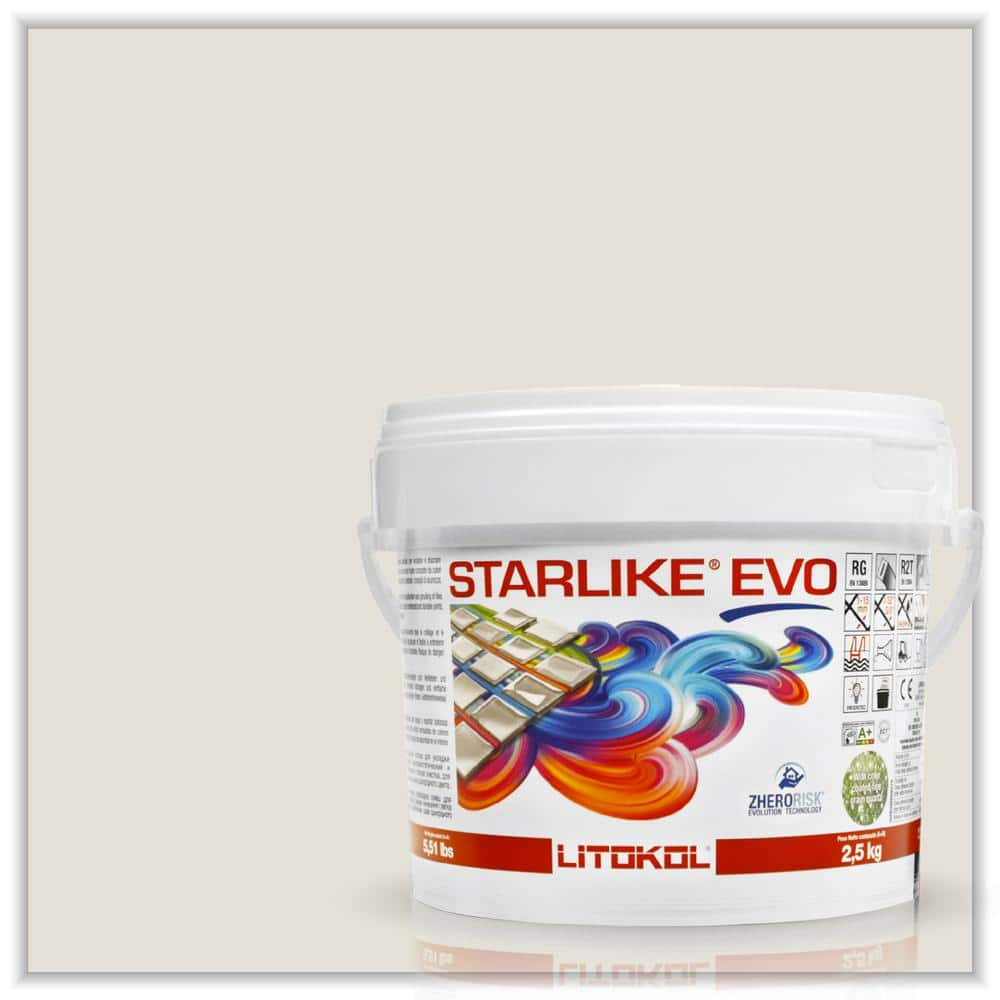 The Tile Doctor Starlike EVO Epoxy Grout 200 Avorio Classic Collection 2.5  kg - 5.5 lbs. 200 2.5kg-5.5lb - The Home Depot