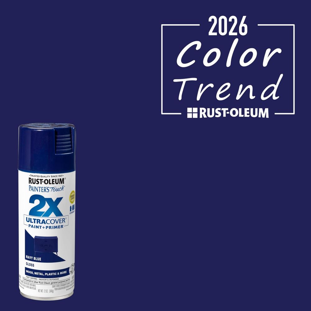 Rust-Oleum Painter's Touch 2X 12 oz. Gloss Navy Blue General