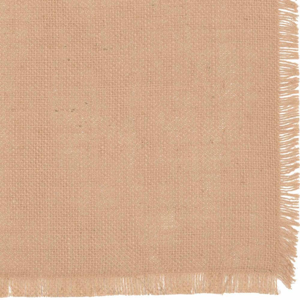Natural Tan Jute Burlap Rectangular Placemats Set of 6