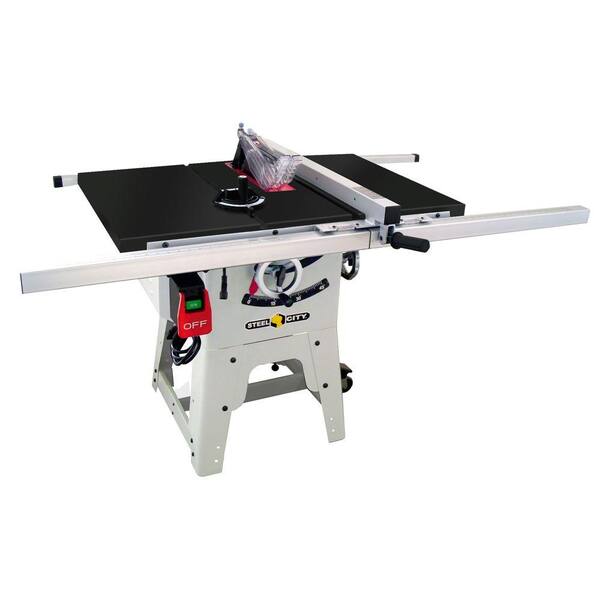 Steel City 10 in. Granite Contractor Table Saw
